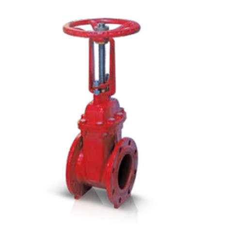 Resilient Wedge OS&Y Gate Valve ( Connection : Flange diameter)