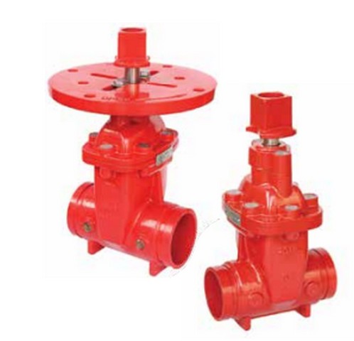 Resilient Wedge NRS Gate Valve Connection-Grooved metric 