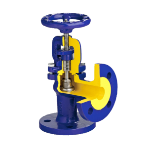 angle globe valve